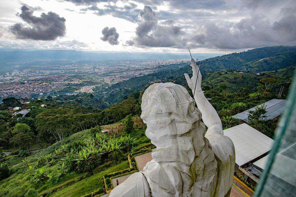 img parque cerro del Santísimo vista lateral mirador panorámico